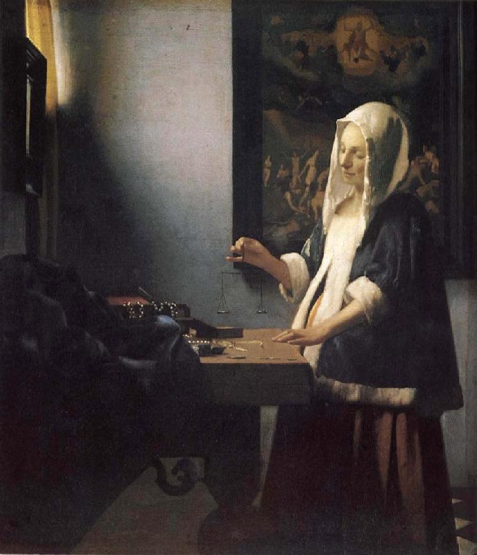 Jan Vermeer Parlvagerskan oil painting image